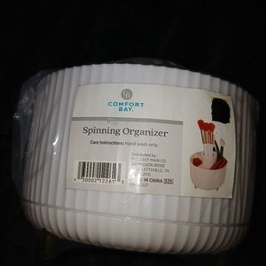 Comfort Bay White Spinning Organizer